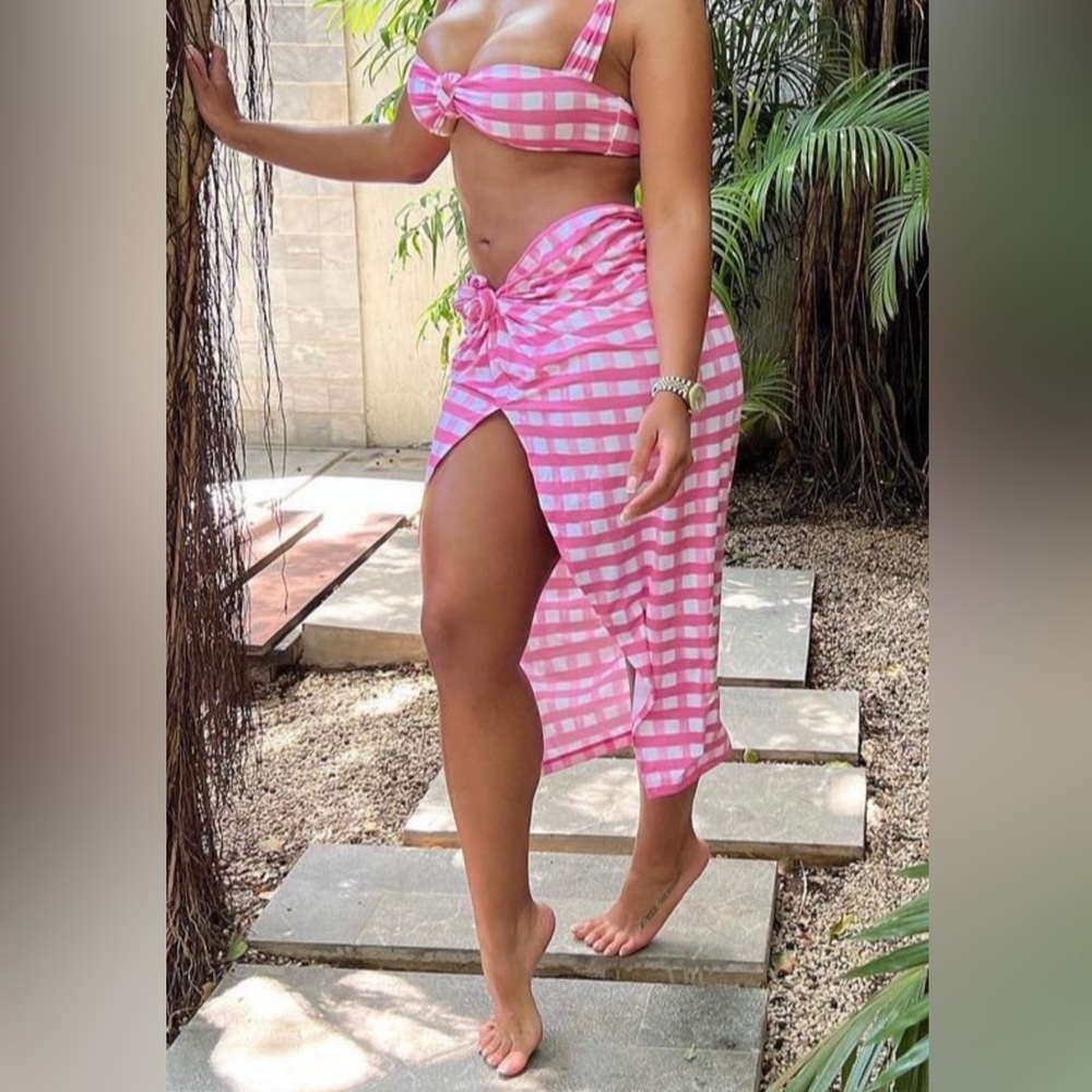 NWT: Jacquemus Le Splash Sarong (can be worn as a skirt)